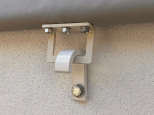 Clear PVC Blind Fastening